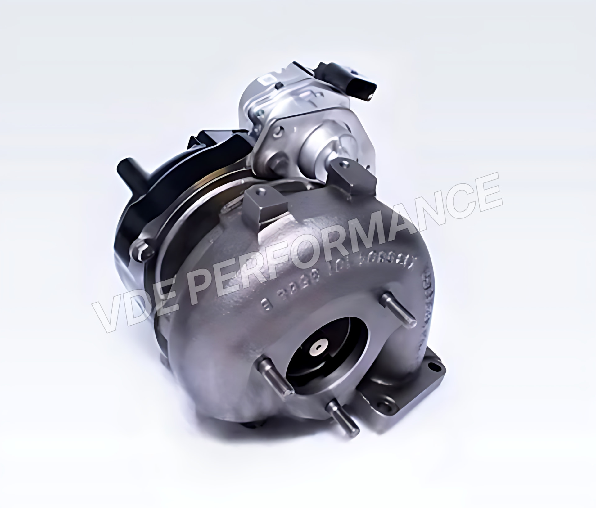 Turbo hybride 3.0 TDI vu côté turbine